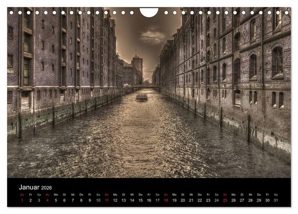 Produktbild: Hamburg (Wandkalender 2026 DIN A4 quer), CALVENDO Monatskalender