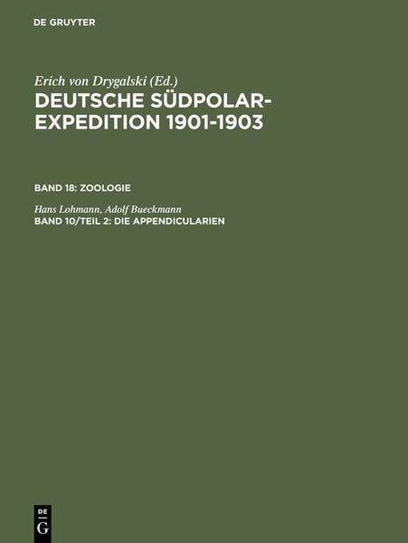 Produktbild: Die Appendicularien