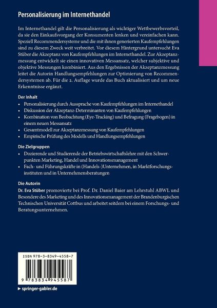 Produktbild: Personalisierung im Internethandel