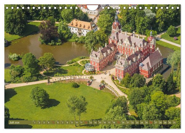 Produktbild: Bad Muskau an der Nei&szlig;e (Wandkalender 2026 DIN A4 quer), CALVENDO Monatskalender