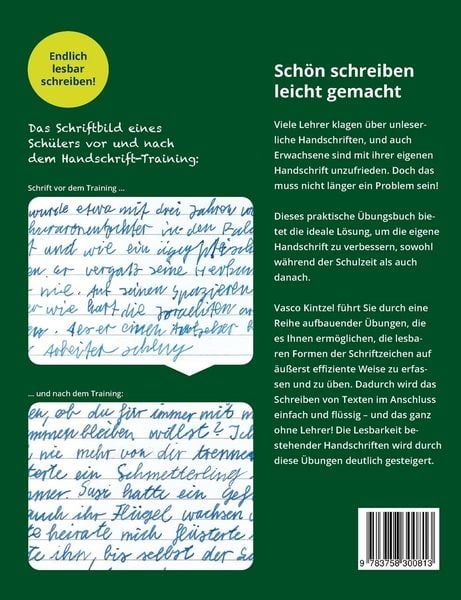 Produktbild: Schulausgangsschrift (SAS) lernen und verbessern - Das erfolgreiche Handschrift-Training f&uuml;r Zuhause