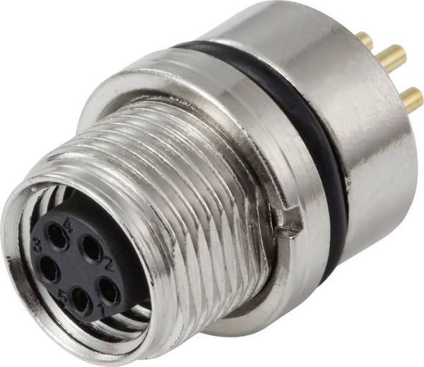 Produktbild: TRU COMPONENTS TC-13751892 Sensor/Aktor Einbaubuchse M8 x 1, M10 x 0.75 Buchse, Einbau Polzahl Sensoren: 5 1 St.