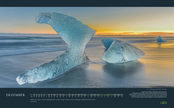 Produktbild: GEO Meer 2026 - Wand-Kalender - Reise-Kalender - Poster-Kalender - 58x36