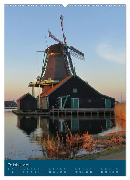 Produktbild: Erlebnis Windm&uuml;hle (hochwertiger Premium Wandkalender 2026 DIN A2 hoch), Kunstdruck in Hochglanz