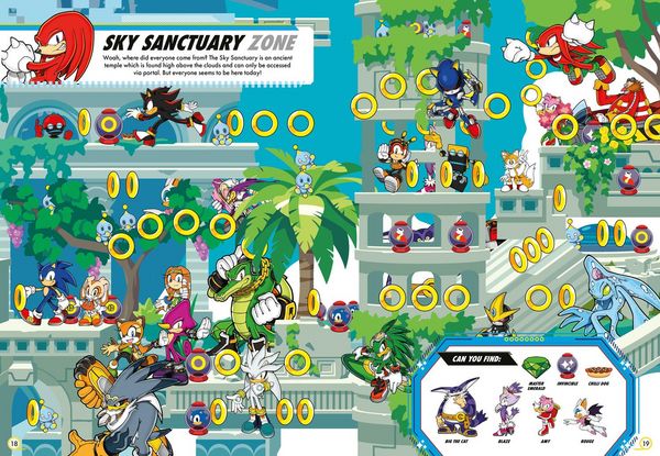 Produktbild: Sonic the Hedgehog Search & Find Adventure