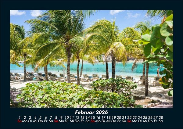 Produktbild: Karibik 2026 Fotokalender DIN A5