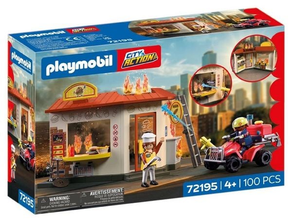 Produktbild: Feuerwehr-Quad mit Burger-Bude