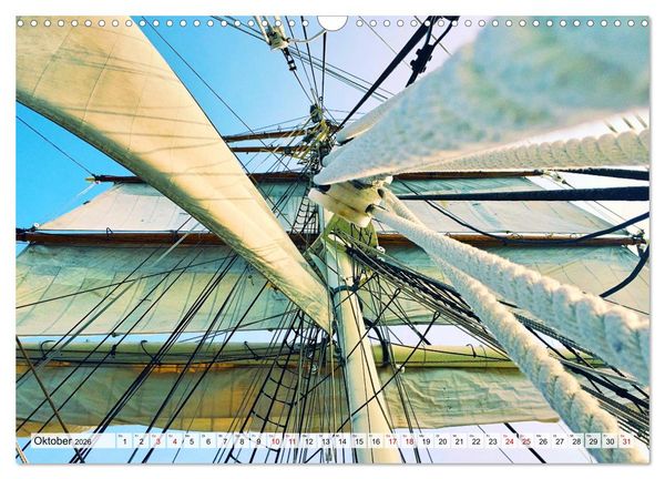 Produktbild: Segeln - mit dem Wind (Wandkalender 2026 DIN A3 quer), CALVENDO Monatskalender
