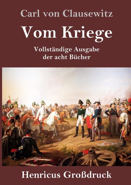 Produktbild: Vom Kriege (Gro&szlig;druck)