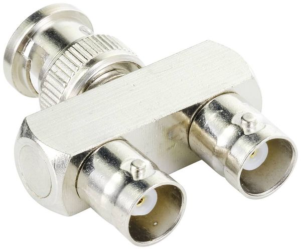 Produktbild: TRU COMPONENTS TC-10475792 BNC-Adapter BNC-Stecker - BNC-Buchse 1St.
