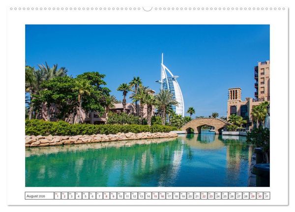 Produktbild: Dubai - Faszinierende Metropole (hochwertiger Premium Wandkalender 2026 DIN A2 quer), Kunstdruck in Hochglanz