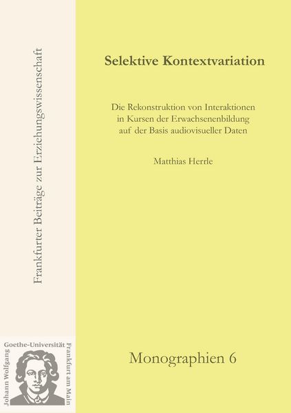 Produktbild: Selektive Kontextvariation