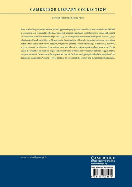 Produktbild: Exp&eacute;dition scientifique en M&eacute;sopotamie - Volume 1
