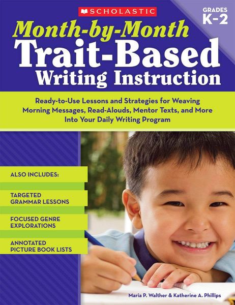 Produktbild: Month-By-Month Trait-Based Writing Instruction