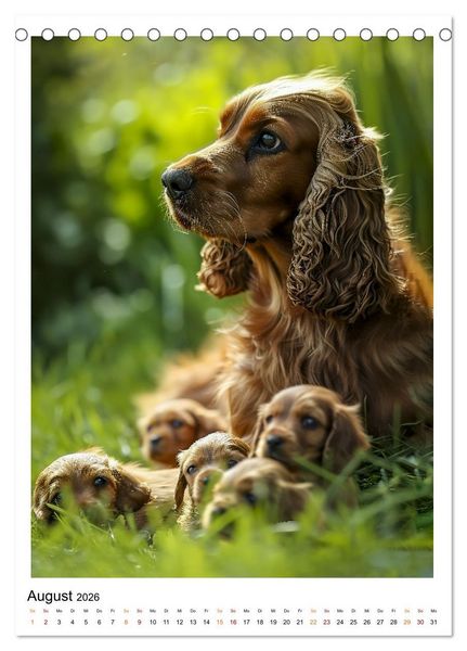 Produktbild: Hunde Lieblinge (Tischkalender 2026 DIN A5 hoch), CALVENDO Monatskalender