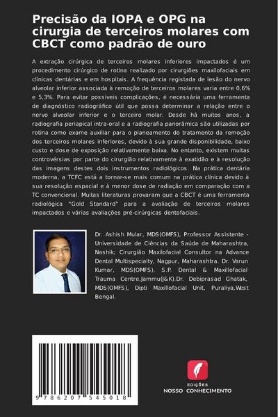 Produktbild: Precis&atilde;o da IOPA e OPG na cirurgia de terceiros molares com CBCT como padr&atilde;o de ouro