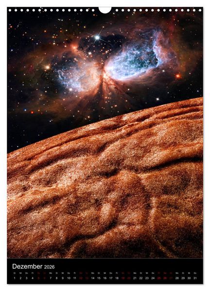 Produktbild: Mikrokosmos &ndash; Makrokosmos (Wandkalender 2026 DIN A3 hoch), CALVENDO Monatskalender