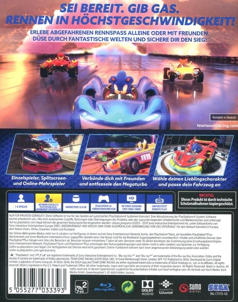 Produktbild: Team Sonic Racing