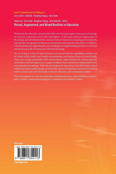 Produktbild: Virtual, Augmented, and Mixed Realities in Education