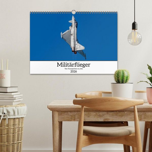 Produktbild: Milit&auml;rflieger (Wandkalender 2026 DIN A3 quer), CALVENDO Monatskalender