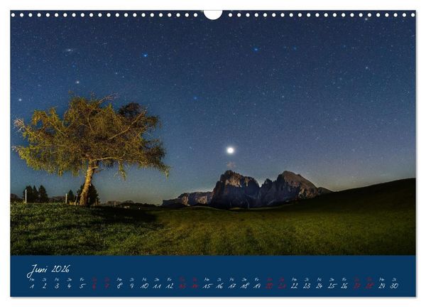 Produktbild: Welt unter Sternen (Wandkalender 2026 DIN A3 quer), CALVENDO Monatskalender