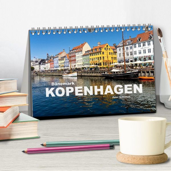 Produktbild: D&auml;nemark - Kopenhagen (Tischkalender 2026 DIN A5 quer), CALVENDO Monatskalender