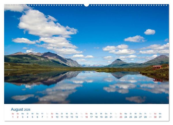 Produktbild: Der Alaska Kalender CH-Version (hochwertiger Premium Wandkalender 2026 DIN A2 quer), Kunstdruck in Hochglanz