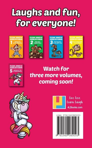 Produktbild: Clean Jokes & Harmless Humor, Vol. 5: Legendary One-Liners for Colorful Characters