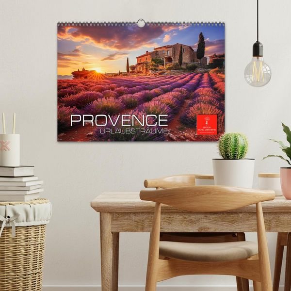Produktbild: Provence Urlaubstr&auml;ume (Wandkalender 2026 DIN A3 quer), CALVENDO Monatskalender