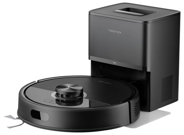 Produktbild: Roborock Q7 FT+ Reinigungsroboter Schwarz Beutellos