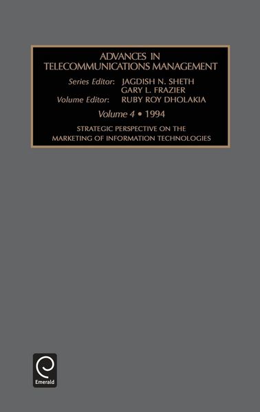 Produktbild: Strategic Perspective on the Marketing of Information Technologies