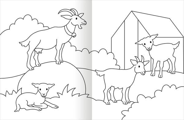 Produktbild: Malbuch Bauernhof