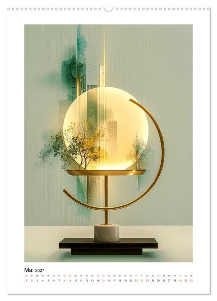 Produktbild: Modern Style - Komposition Licht (Wandkalender 2027 DIN A2 hoch), CALVENDO Monatskalender