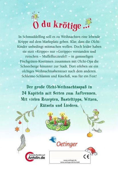 Produktbild: Die Olchis. Das Adventskalenderbuch