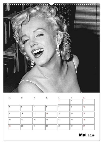 Produktbild: Marilyn Monroe. Weltstar und Sexsymbol (hochwertiger Premium Wandkalender 2026 DIN A2 hoch), Kunstdruck in Hochglanz