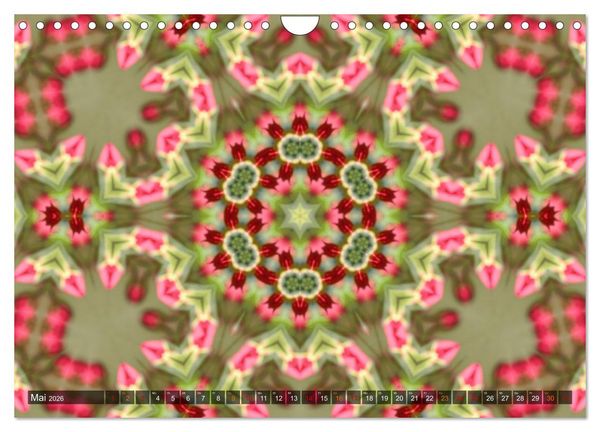 Produktbild: Natur im Kaleidoskop (Wandkalender 2026 DIN A4 quer), CALVENDO Monatskalender