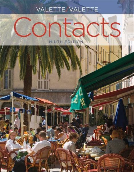 Produktbild: Student Activities Manual for Valette/Valette's Contacts: Langue Et Culture Fran&ccedil;aises, 9th