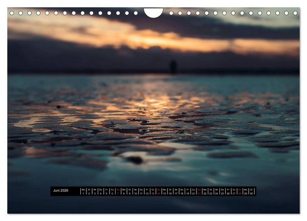 Produktbild: Abendlicht &uuml;ber der Nordsee (Wandkalender 2026 DIN A4 quer), CALVENDO Monatskalender