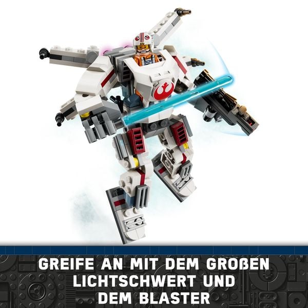 LEGO Star Wars Luke Skywalkers X-Wing Mech, Bauspielzeug 75390
