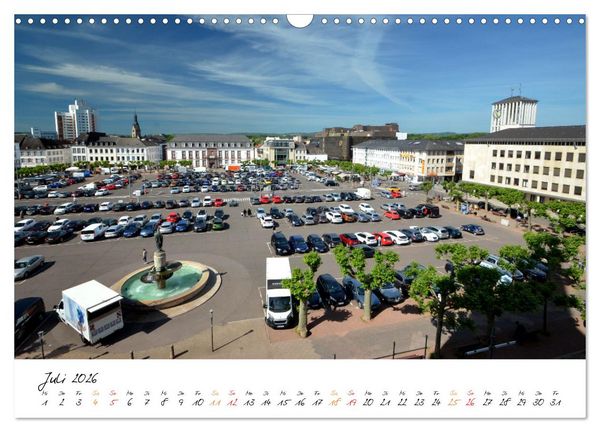 Produktbild: Saarlouis - Stadt des Sonnenk&ouml;nigs (Wandkalender 2026 DIN A3 quer), CALVENDO Monatskalender