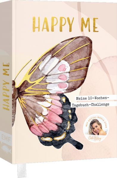Produktbild: Happy me &ndash; Meine 10-Wochen-Tagebuch-Challenge mit Social-Media-Star Cali Kessy