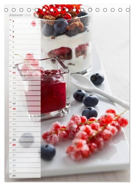 Produktbild: S&uuml;&szlig;e Versuchungen / Geburtstagskalender (Tischkalender 2026 DIN A5 hoch), CALVENDO Monatskalender