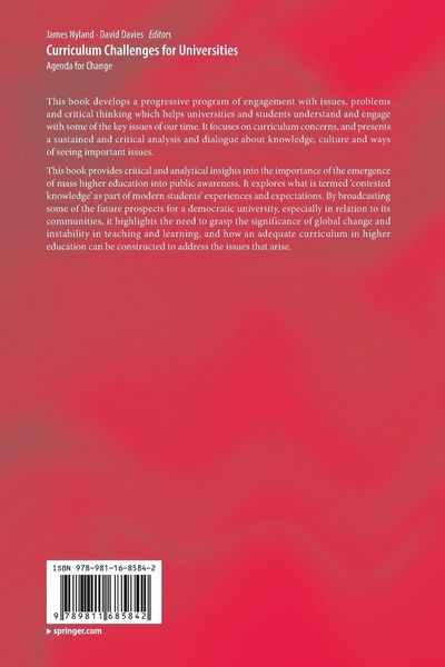 Produktbild: Curriculum Challenges for Universities