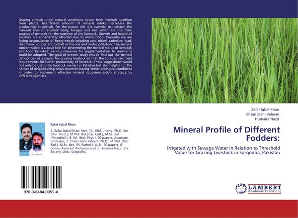 Produktbild: Mineral Profile of Different Fodders: