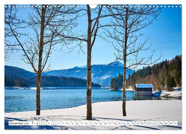 Produktbild: Am Wasser entlang in den Alpen (Wandkalender 2026 DIN A3 quer), CALVENDO Monatskalender
