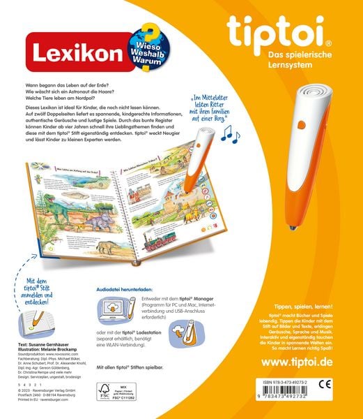 Tiptoi® Wieso? Weshalb? Warum? - Lexikon
