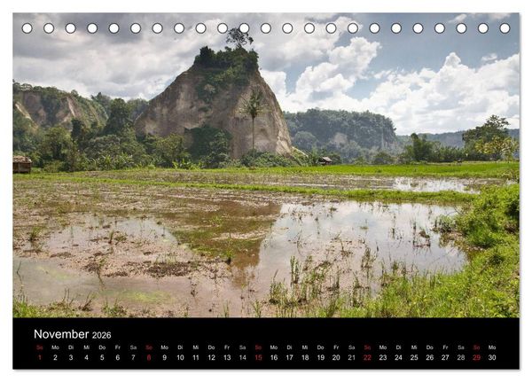 Produktbild: Indonesien (Tischkalender 2026 DIN A5 quer), CALVENDO Monatskalender