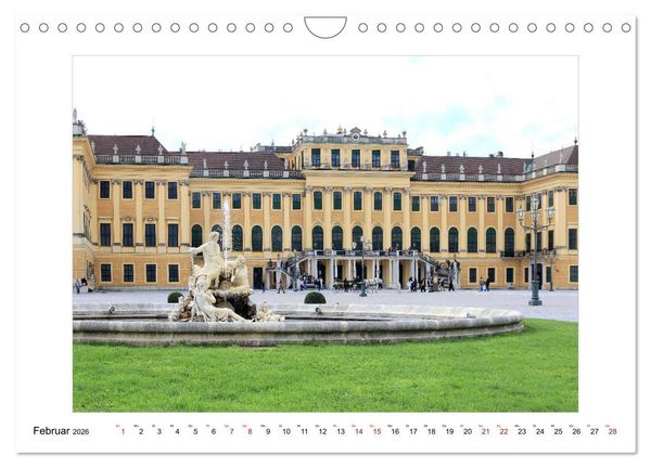 Produktbild: Bezauberndes Wien (Wandkalender 2026 DIN A4 quer), CALVENDO Monatskalender