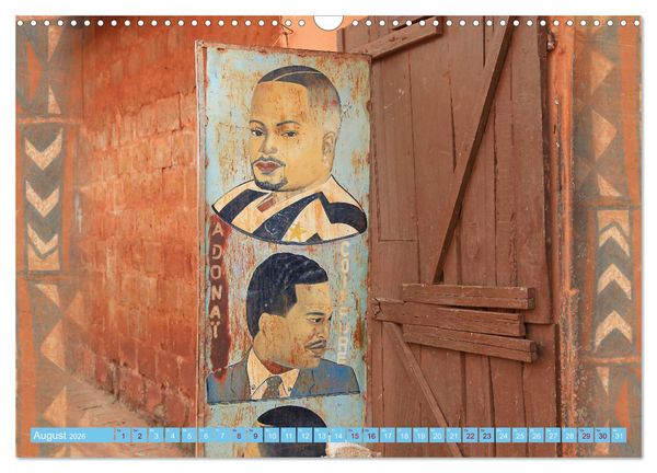Produktbild: Barbershops in Afrika (Wandkalender 2026 DIN A3 quer), CALVENDO Monatskalender