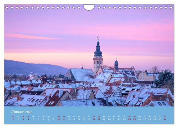 Produktbild: Durlach, das Stadtbild in 12 Impressionen (Wandkalender 2026 DIN A4 quer), CALVENDO Monatskalender